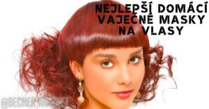 a woman with vibrant red hair styled in a high ponytop, showcasing healthy-looking hair possibly enhanced by home hair care treatments.