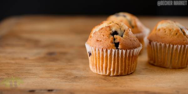 recept na muffiny z aronie