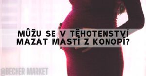 a silhouette of a pregnant person holding their belly, with overlaid text asking about using CBD hemp salve during pregnancy