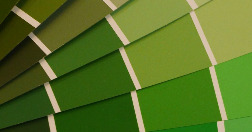 Druhy zelené barvy: Kolik odstínů má zelená?