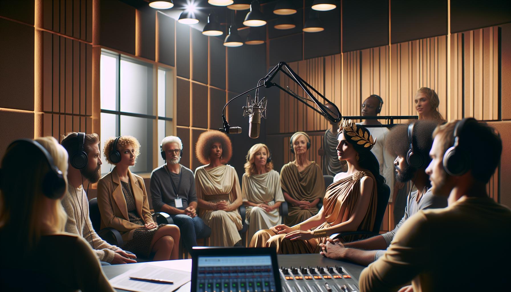 Dcera diova‍ mluví v⁢ rozhovoru na Trojce